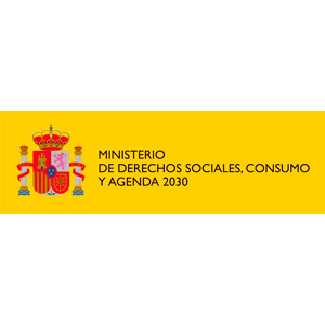 Logo del Ministerio de Derechos Sociales, Consumo y Angeda 2030 del Gobierno de España.