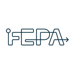 Logo de FEPA sobre fondo transparente.